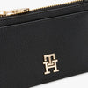 Tommy Hilfiger Th Monogram Plaque Card Holder Wallet