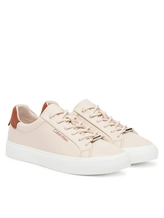 Calvin Klein Vulc Lace Up Lth W/sue Sneaker