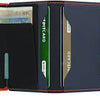 Secrid Miniwallet Matte Night Blue and Orange Wallet