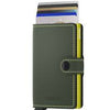 Secrid Miniwallet Matte Green Lime Wallet