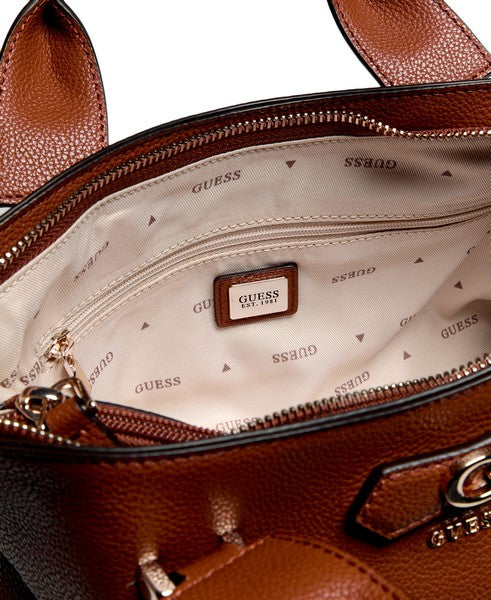 Guess Suzy Mini 3 Comp Satchel Bag