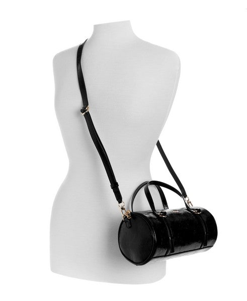 Guess Taylor Mini Barrel Satchel Bag