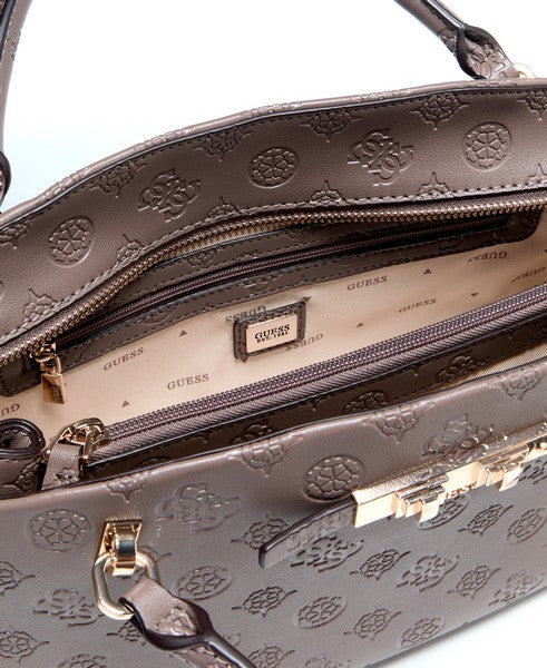 Guess Carmella 3 Comp Satchel Bag