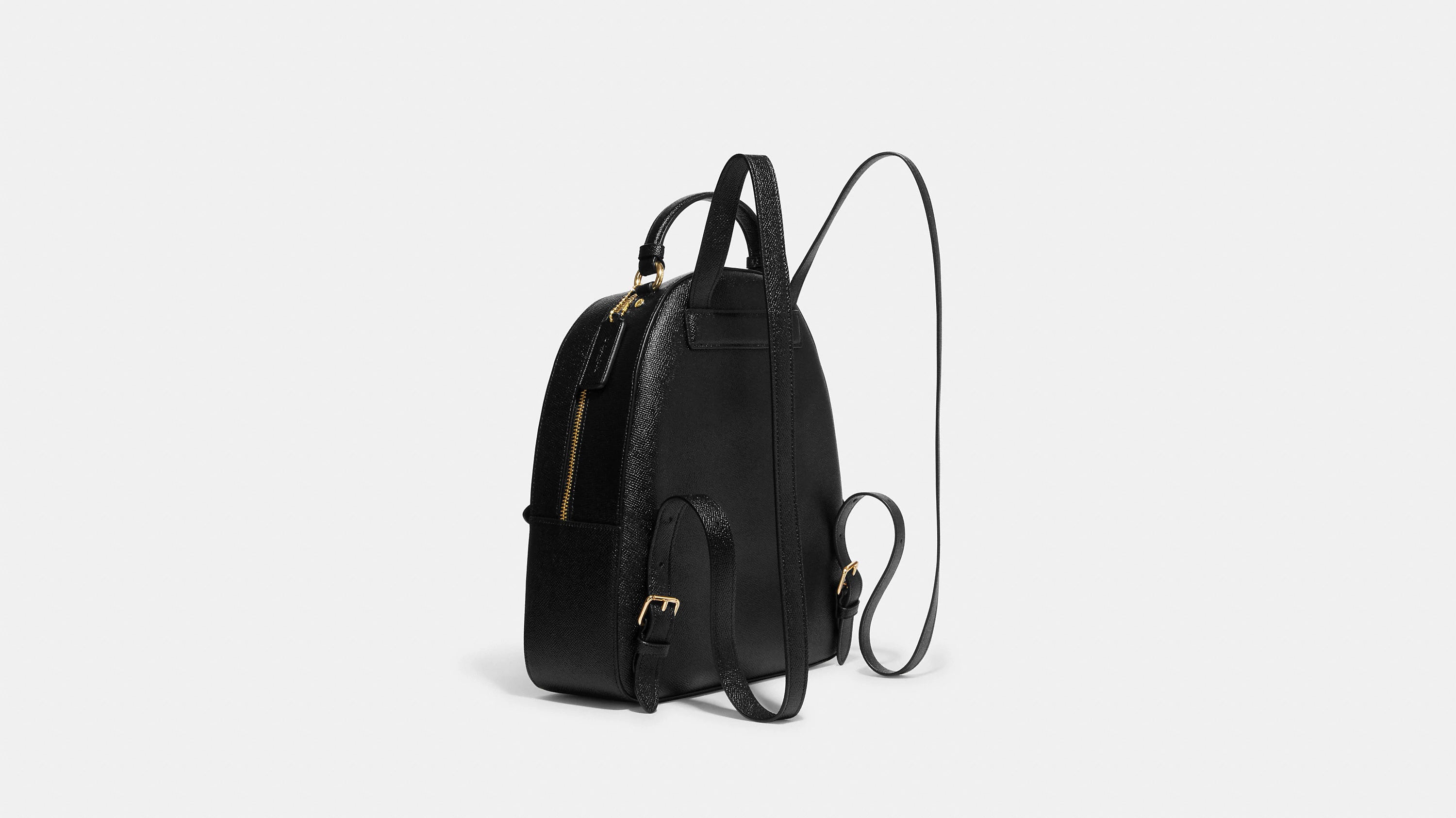 Coach black jordyn backpack hotsell