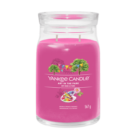 נר ריחני ינקי קנדל Art In The Park Signature Large