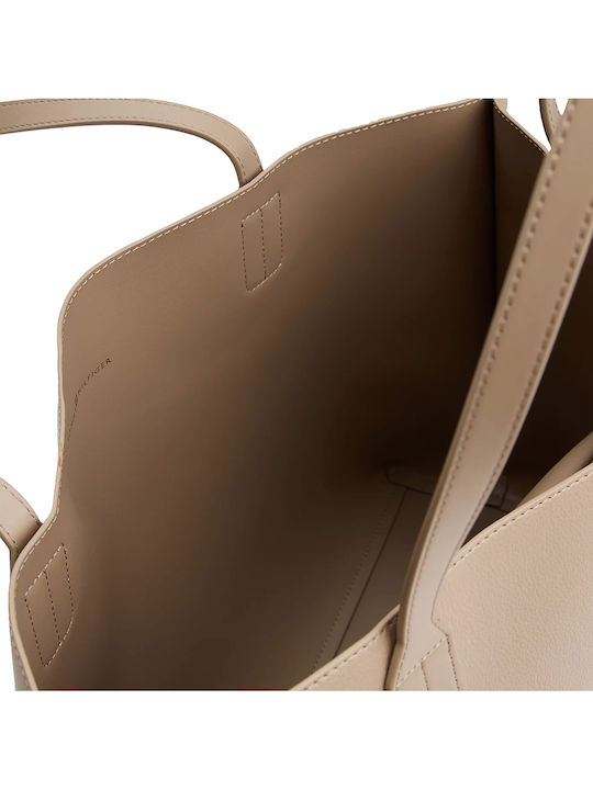 תיק טומי הילפיגר Monogram Plaque Tote