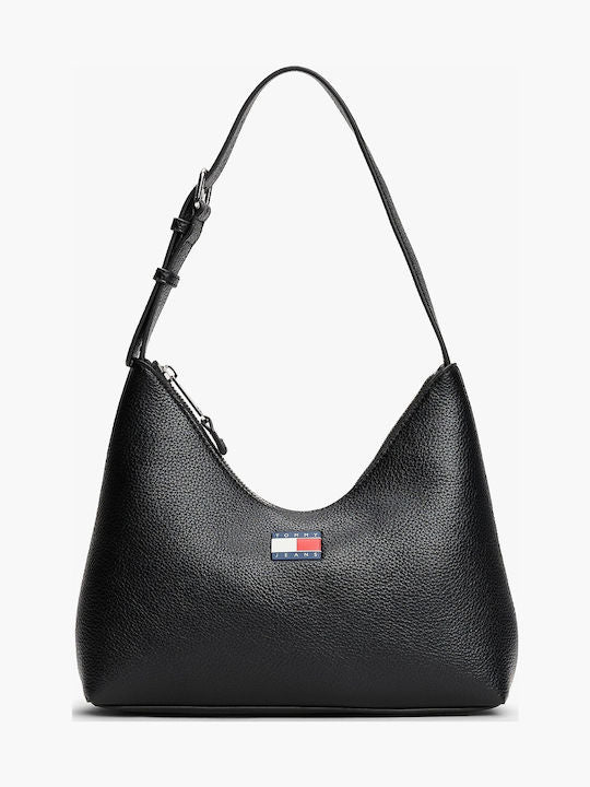 תיק טומי הילפיגר Pebble Grain Shoulder