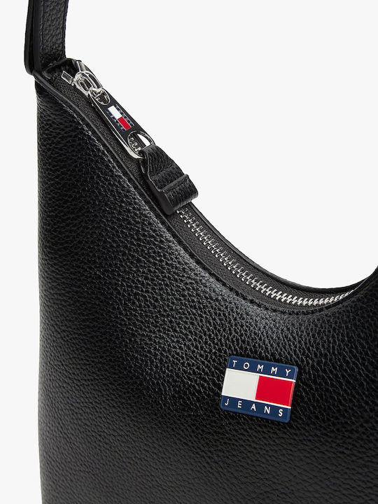 תיק טומי הילפיגר Pebble Grain Shoulder