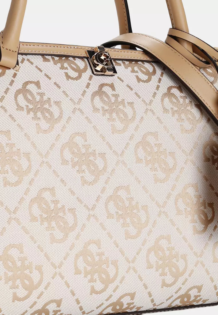 Guess Audrey Logo Satchel Bag