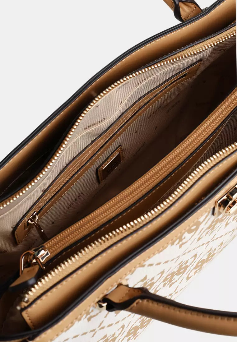 Guess Audrey Logo Satchel Bag
