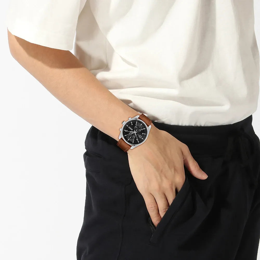 שעון הוגו בוס Skytraveller