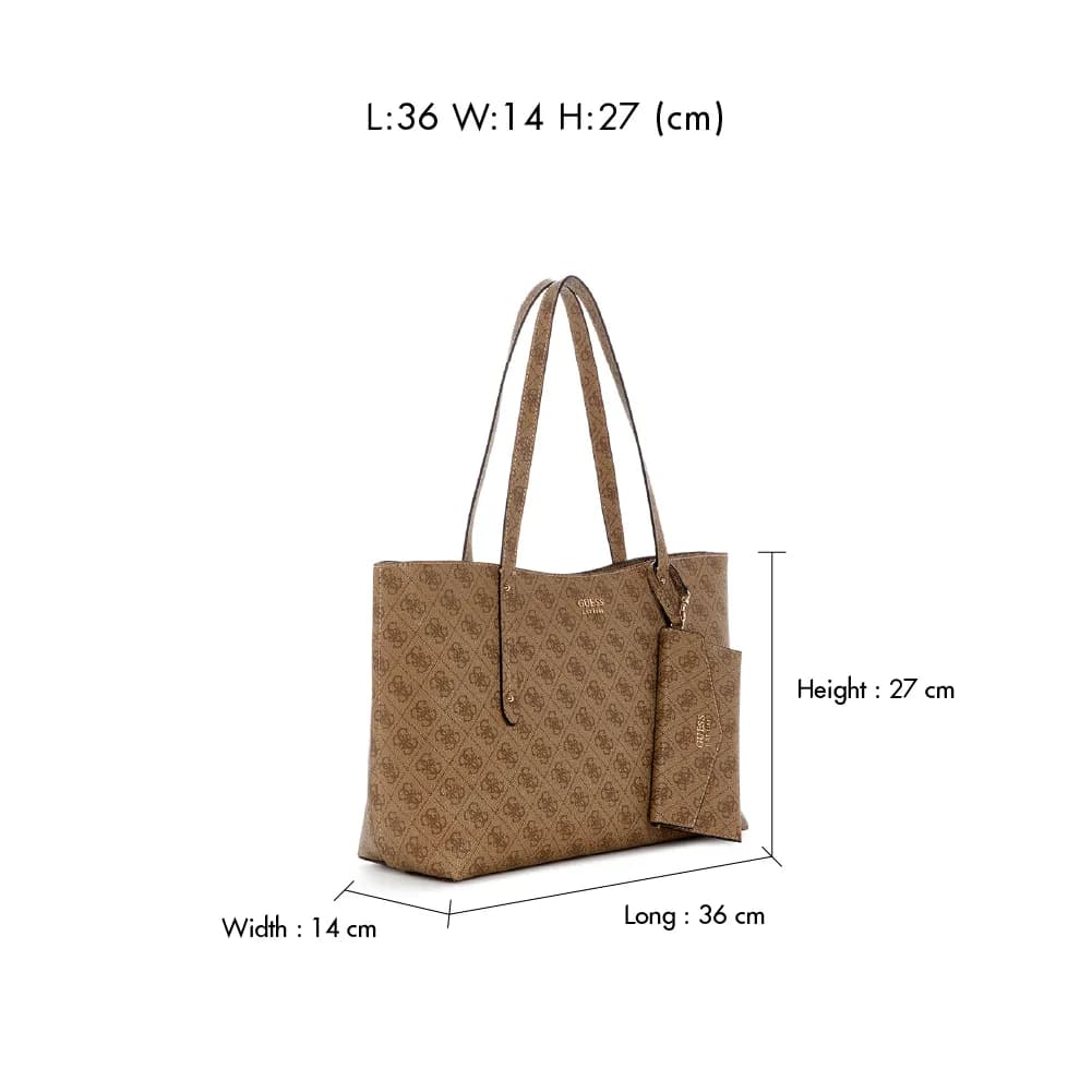 Guess Brenton Top Zip Tote Bag
