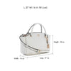 Guess Gilda 3 Comp Satchel Bag