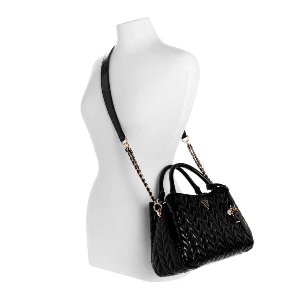 Guess Cheryl Triple Comp Satchel Bag