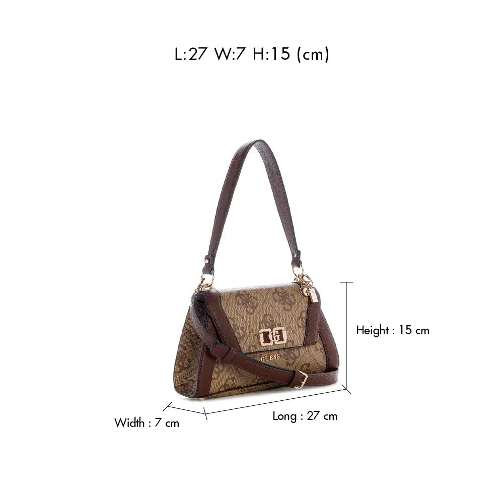 תיק גס Karnilla Logo Flap Shoulder