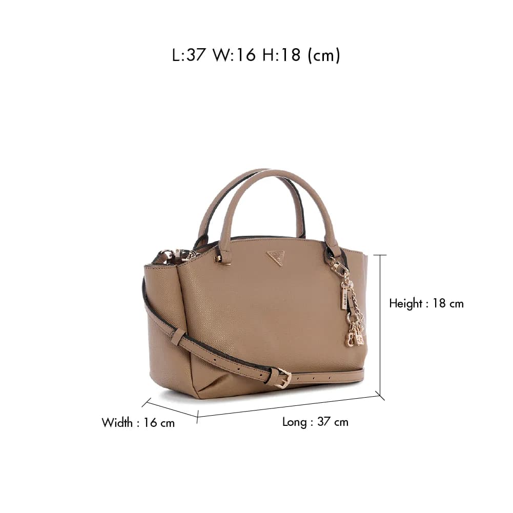 Guess Gilda 3 Comp Satchel Bag