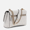 Guess Leona Logo Convrtbl Crossbody Flap Bag