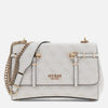 Guess Leona Logo Convrtbl Crossbody Flap Bag