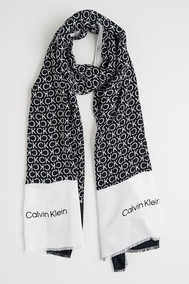 Calvin Klein Scialle Aop Minimal Scarf