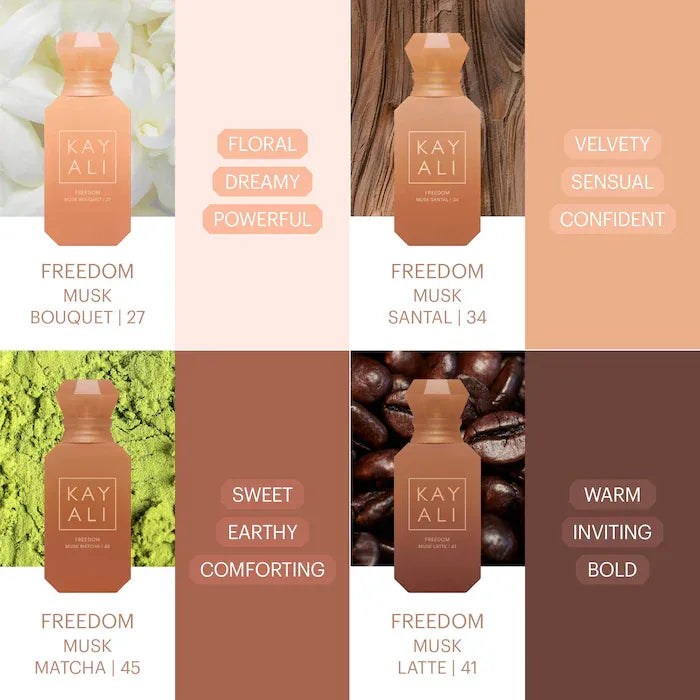 Kayali Freedom EDP Miniatures EDP 4x10ml Perfume Set
