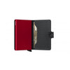 Secrid Miniwallet Cubic Black Red Wallet