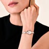 Rosefield Bangle S Silver Watch