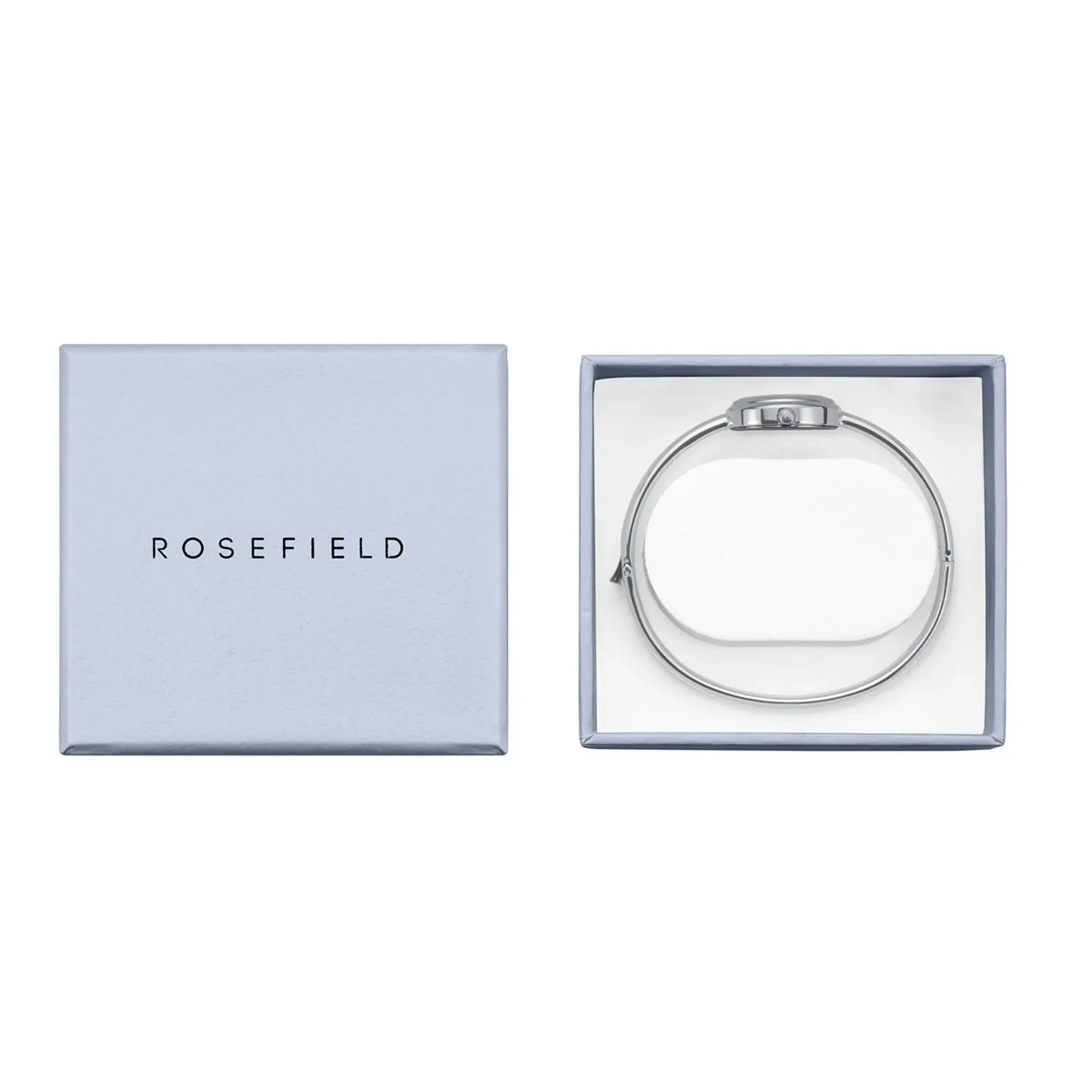 Rosefield Bangle S Silver Watch