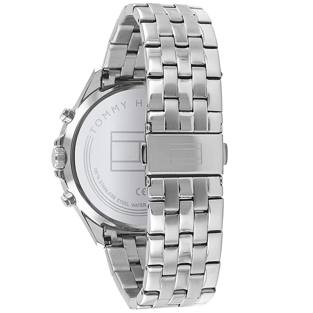 Tommy hilfiger sales watch mens silver