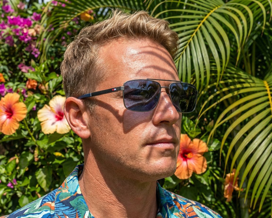 Tommy Hilfiger Carbon Polarized Sunglasses