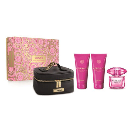 EDP and Shower Gel And Body Lotion And Bag فيرساتشي Bright Crystal Absolu EDP ‏90 مل / ‏100 مل / ‏10 مل