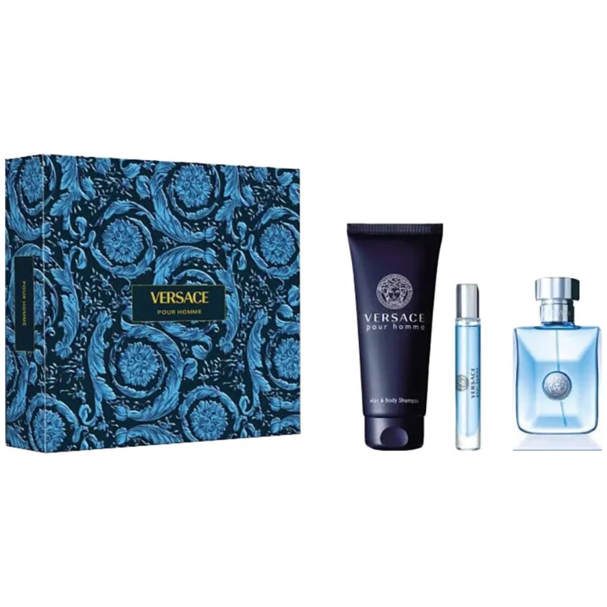 Versace Pour Homme EDT 100ml / 150ml / 10ml Perfume Set