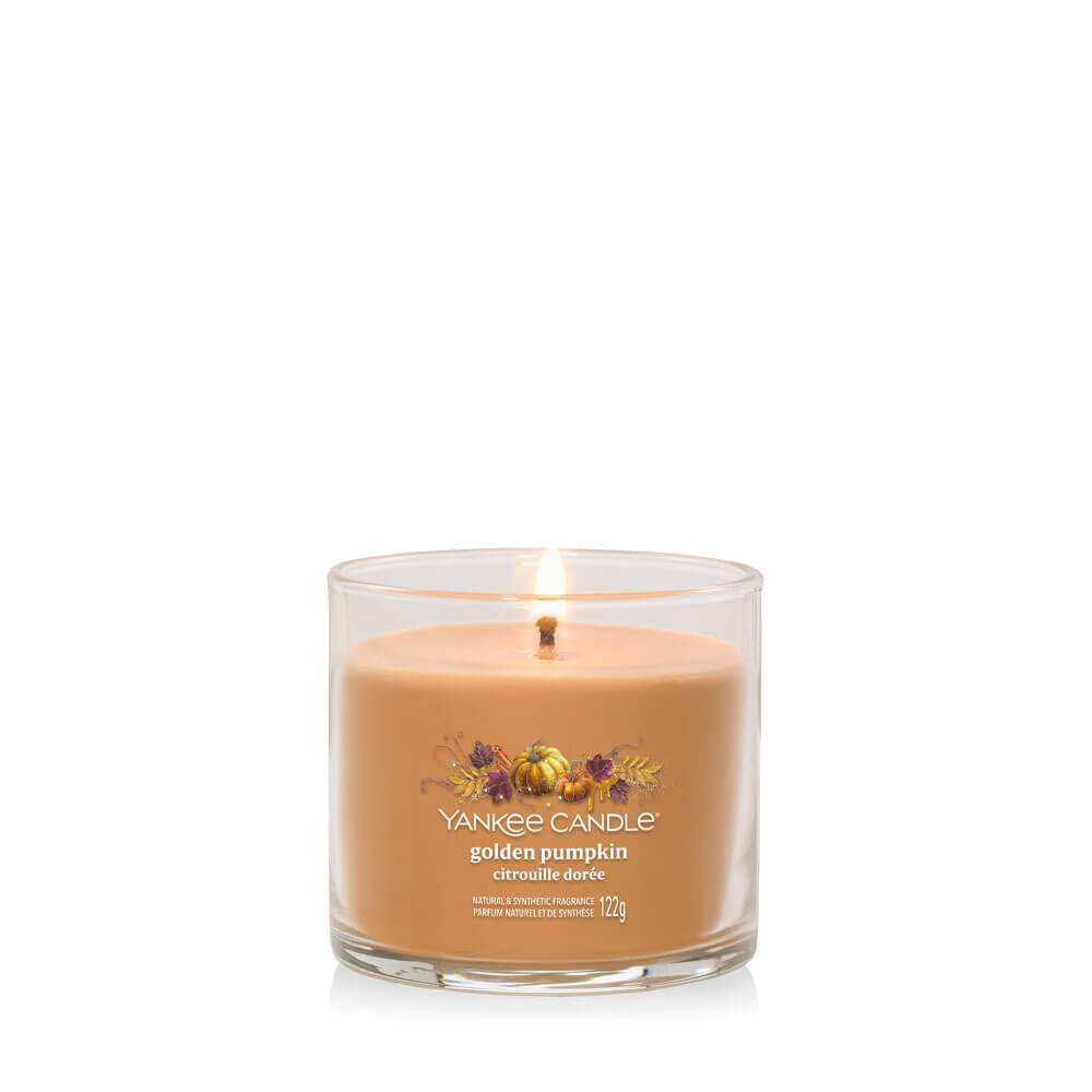 شمعة معطرة يانكي كاندل Golden Pumpkin Small Tumbler