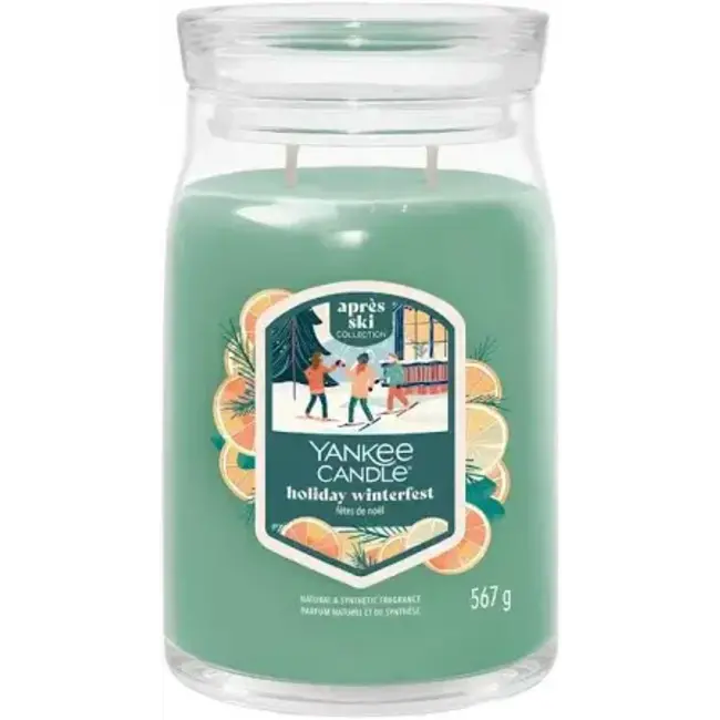 شمعة معطرة يانكي كاندل Holiday Winterfest Signature Large
