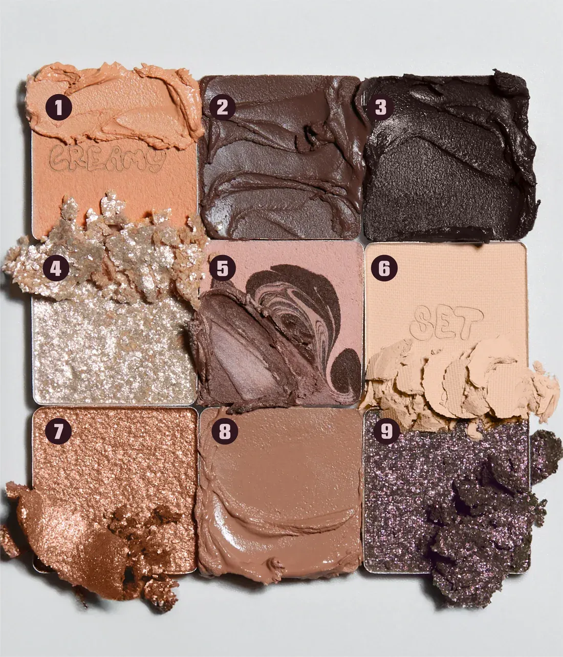 Huda Beauty Brown Creamy Obsessions Eyeshadow Palette Eyeshadow Palette