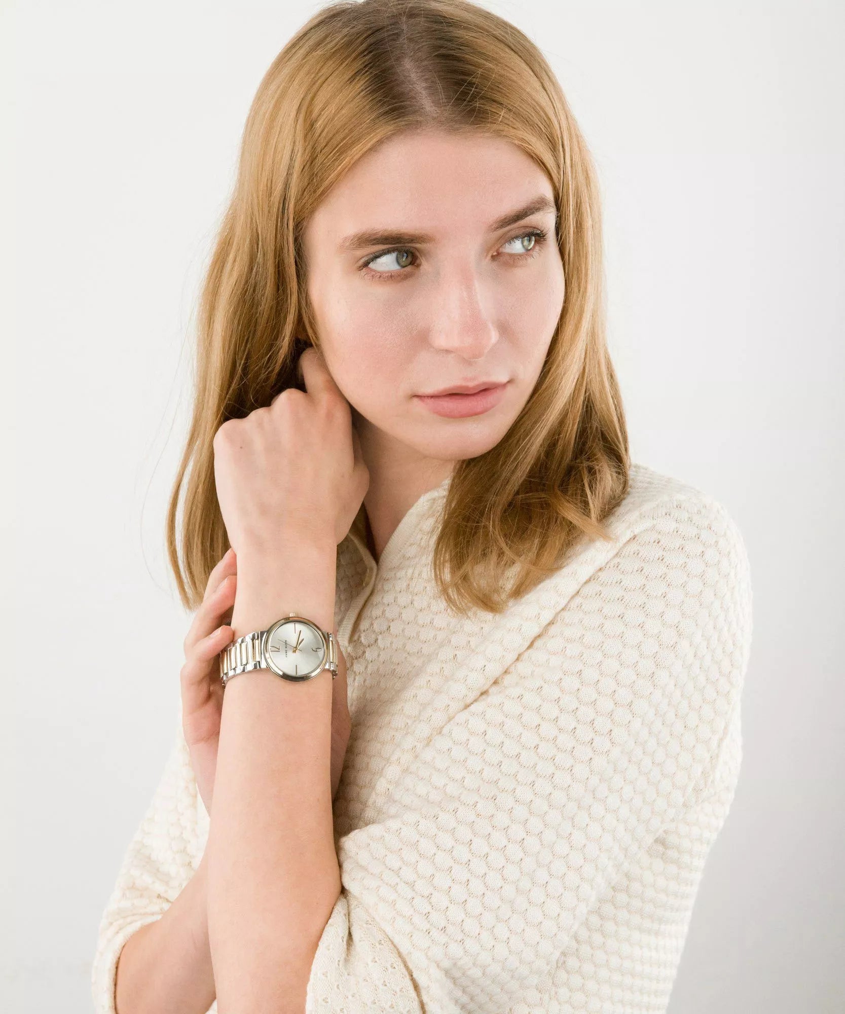 שעון אן קליין Two Tone