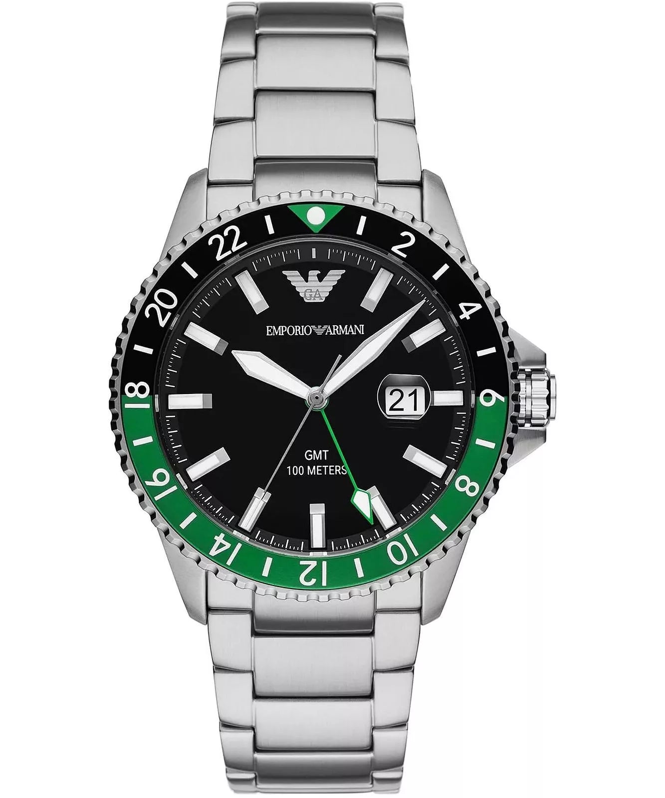 שעון אימפריו ארמני Diver Gmt