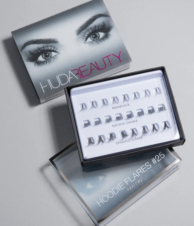 False Lashes Huda Beauty Hoodie Flair Lashes (individual Lashes 4×6)