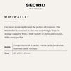 Secrid Miniwallet Matte Black Wallet