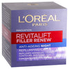 קרם פנים לילה Loreal Revitalift Filler Renew