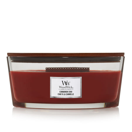 נר ריחני White Scent Cinnamon Chai Ellipse Jar