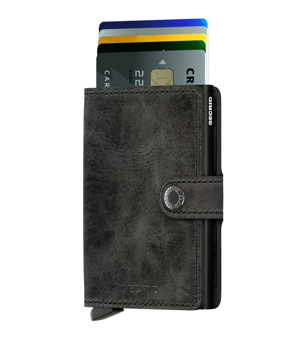 Secrid Miniwallet Vintage Black Wallet