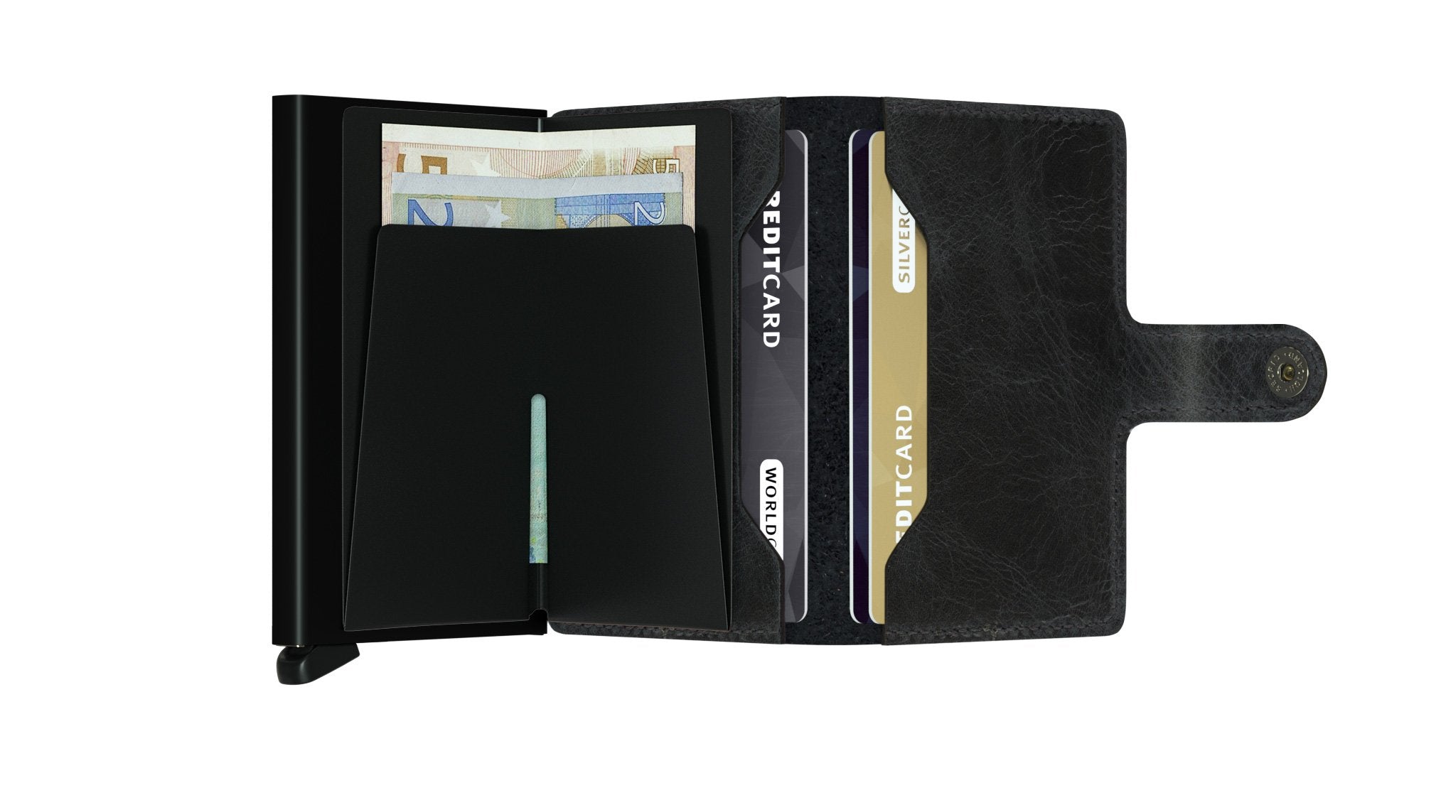 Secrid Miniwallet Vintage Black Wallet