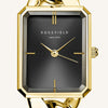 rosefield Octagon-Xs-Studio-Black-Gold Watch