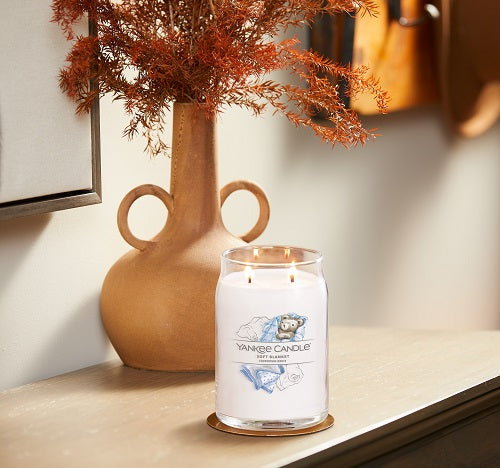 נר ריחני ינקי קנדל Soft Blanket Signature