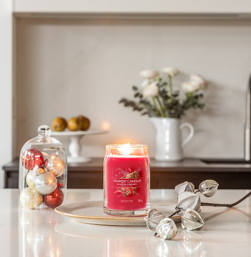 Yankee Candle Sparkling Cinnamon Signature Large Scented Candle