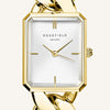 rosefield Octagon Xs Studio Gold Watch