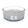 נר ריחני White Scent Fireside Ellipse Jar