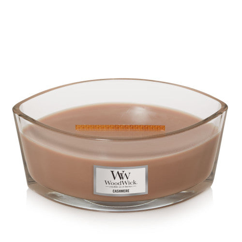 White Scent Cashmere Ellipse Jar Scented Candle