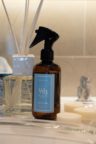 White Scent French Soap Home Spray