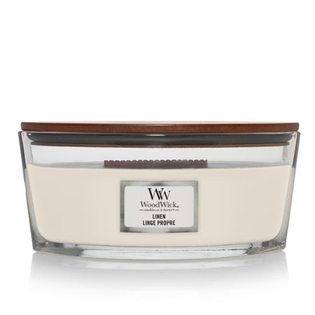 נר ריחני וודוויק Linen Ellipse Jar